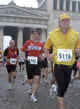 Lars beim Marathon in M&uuml;nchen